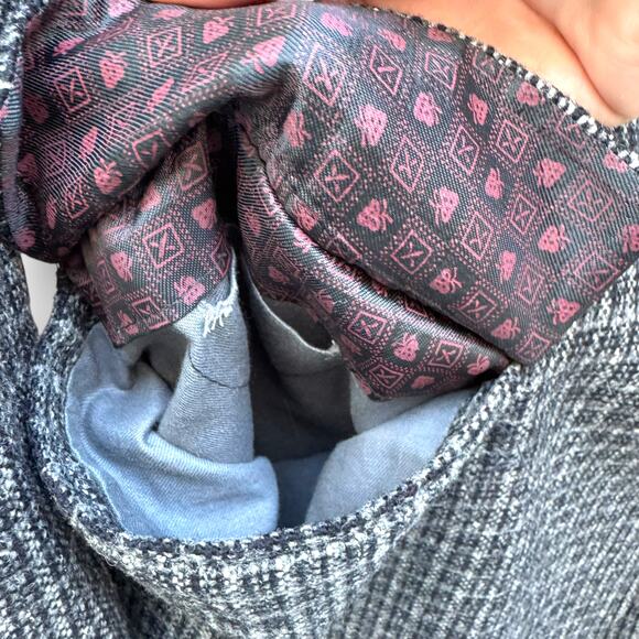 1960s 39L Mens Wool Sport Coat Gray Black Check Star Clothing Co. 3-Button VNTG - Picture 5 of 13